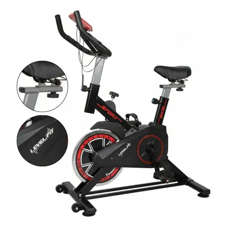 Bicicleta Spinning Fija Estática Levelfit Levspi200 150 Kg Reforzada
