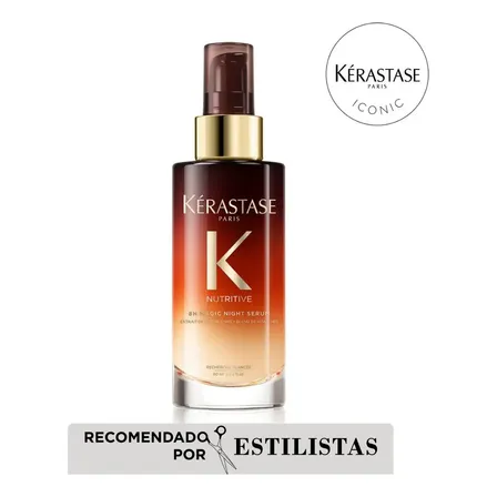 Kérastase Nutritive 8H Magic Night Serum - Sérum de Nutrición para Cabello Seco | 90ml |